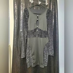 Women's Long Sleeve Mini Dress